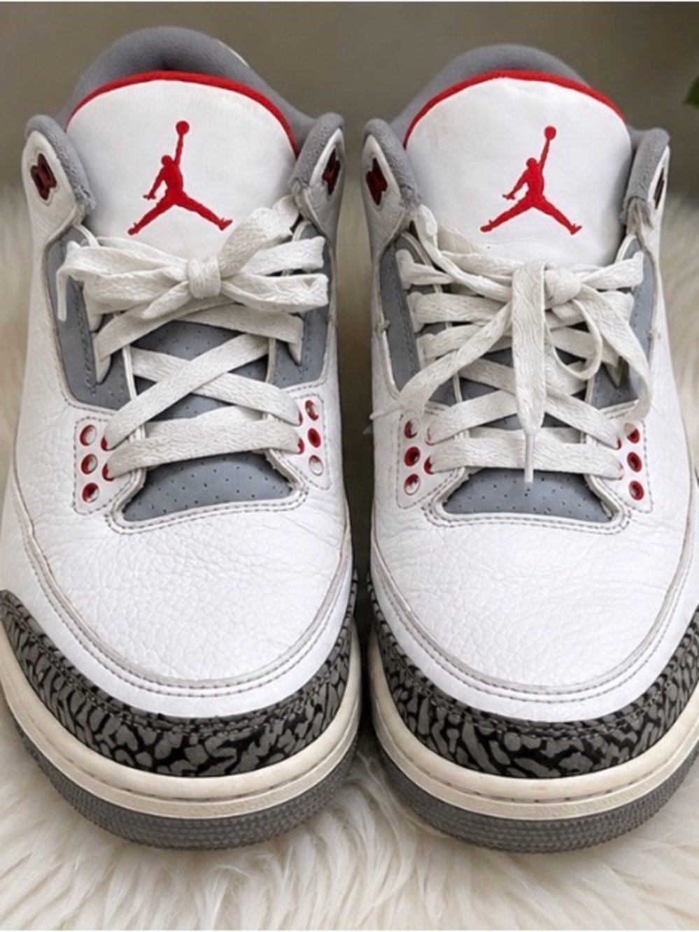 Red n white Jordan’s